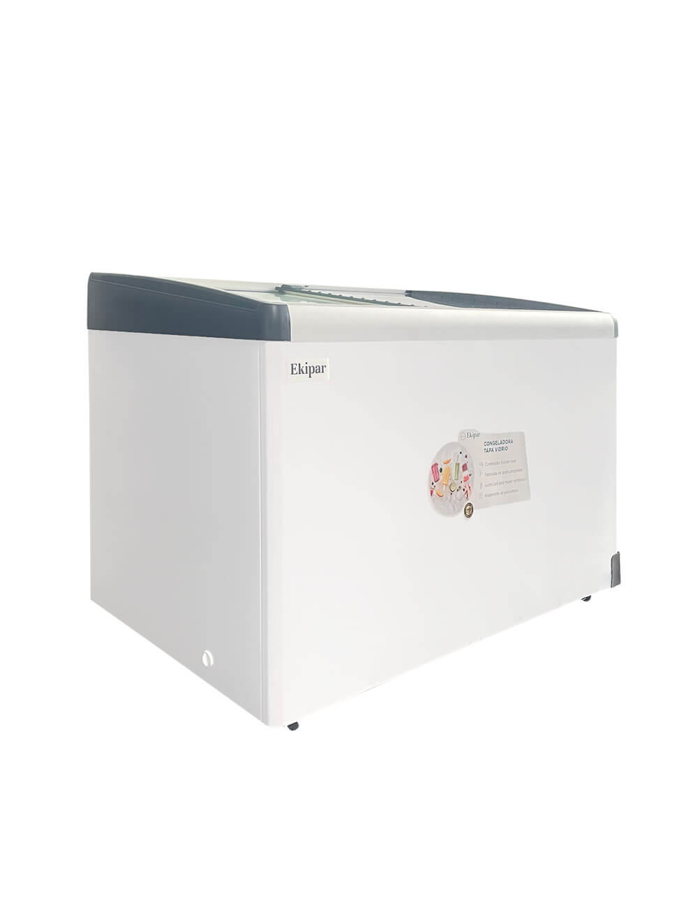 Congeladora tapa vidrio BG-400